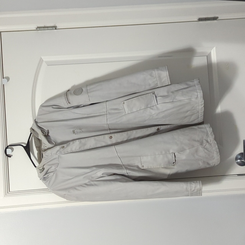 Ralph Lauren White Zip Up Jacket